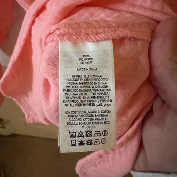 Boden Pink Button Down Top - Picture 4 of 4